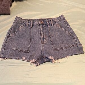 Wild Fable Light Blue Distressed Jean Shorts